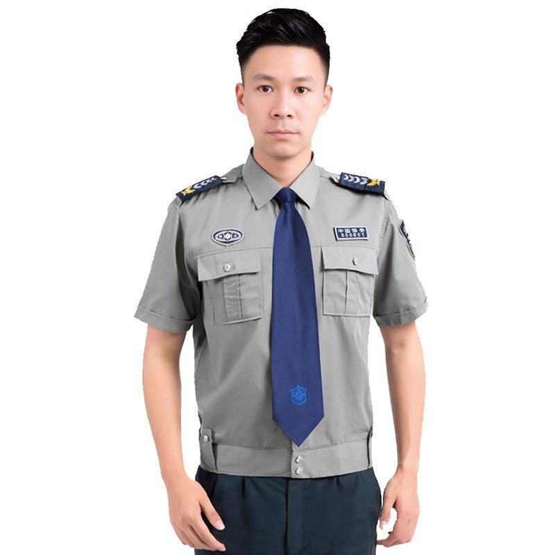 2011 Security Work Clothes Summer Short-Sleeved Suit Summer Thin Shirt Security Property Guard Uniform Men'S Breathable - Image 3